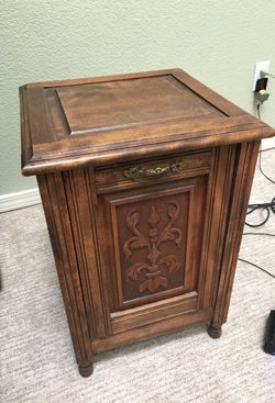 Coal holding side table