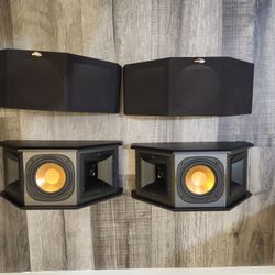 Klipsch S Black 4 Inch Speakers