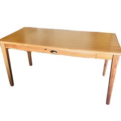 Vintage Large Wood Writing Desk/Table
