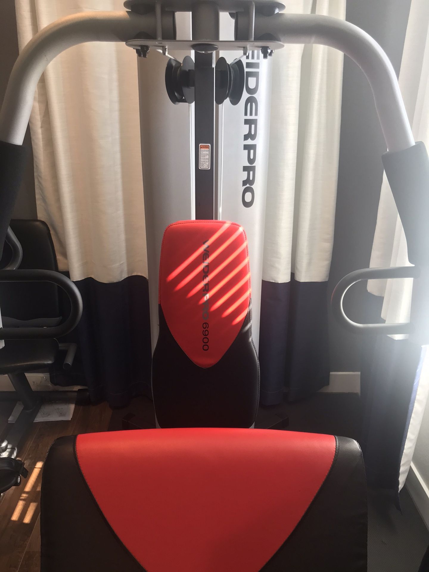Weider Pro 6900 Home Gym System with 6 Workout Stations and