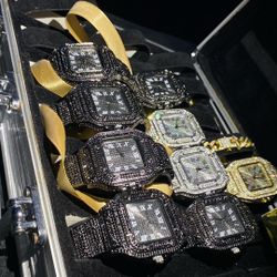 Black Ice, Yellow, Silver White Unisex  each piece 100