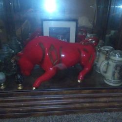 Ceramic Red Bull