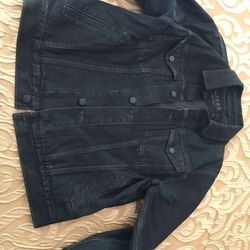 Gap Levi Jean Black Material coat Jacket