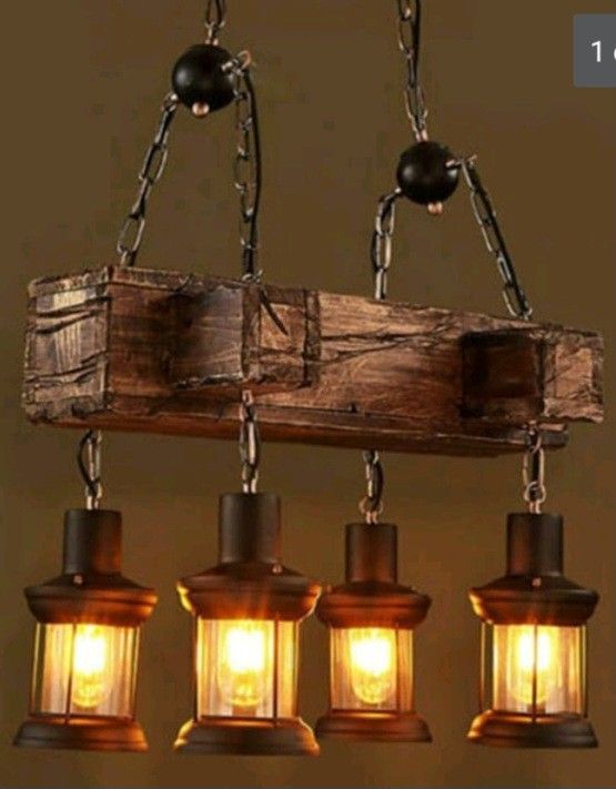 Rustic Ceiling Light