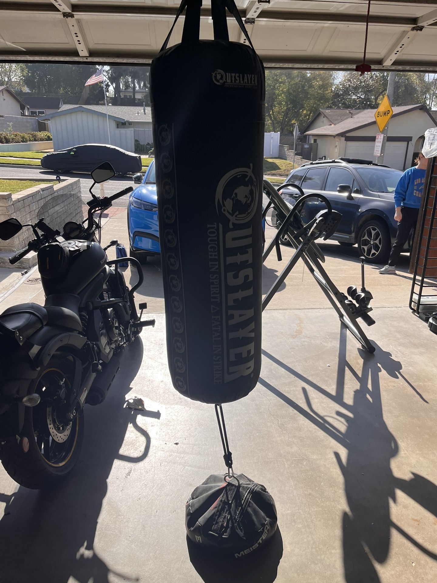 Outslayer 80lb Punching Bag And Bag Anchor