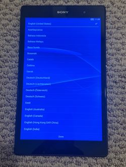 Sony Xperia Z3 Tablet Compact 8” 16GB WiFi SGP611