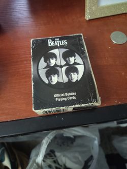 Beatles Playing Cards
