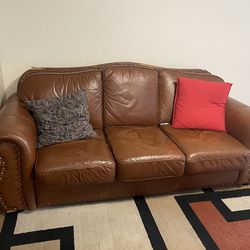 Leather Couch
