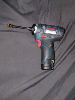 Bosch Lithium-Ion Cordless Drill Driver and extra battery and extra charger