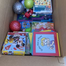 Kids Books And Puzzles And Backpacks