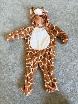 Kids Giraffe Halloween Costume Jumpsuit (18-24 months)