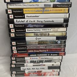 19 PS2 Game Bundle