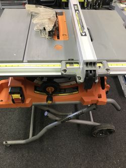 Ridgid 10” Table Saw