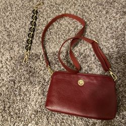 Red Leather Bag