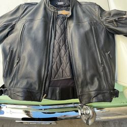 Power Trip Motorcycle Leather Jacket