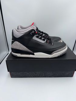 🔥 Air Jordan 3 Retro “Black Cement”  📏 Size 12