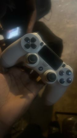 White PS4 Controller