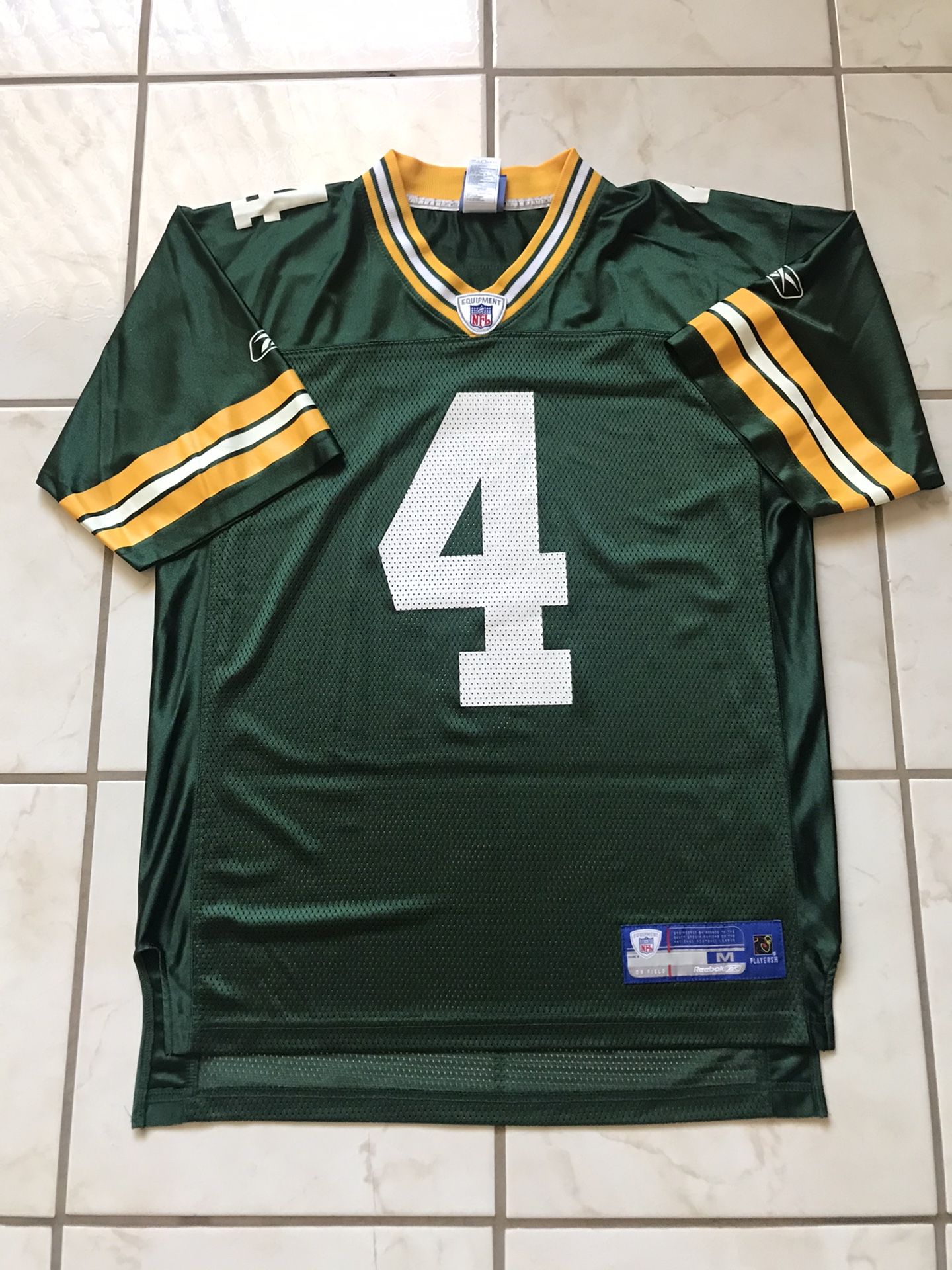Brett Favre Green Bay Packers football jersey