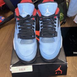 Travis Scott 4s Size 10.5