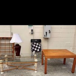 Coffee Table $19 🔥‼️🎄🎄🎄‼️🔥 Table, Coffee Table, Glass Coffee Table, Glass Table, Wood Table, Organizer, Shelf, Lamp, House Furniture, Deal