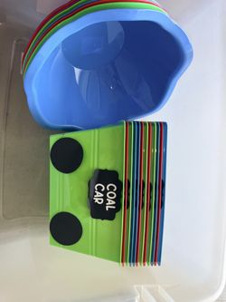 Train Themed Birthday Buckets $1