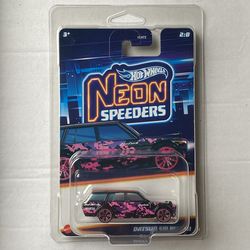 Hot Wheels Neon Speeders Datsun 510 Wagon JDM Diecast 1:64 New
