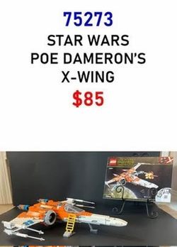 LEGO 75273 - STAR WARS POE DAMERON’S X-WING