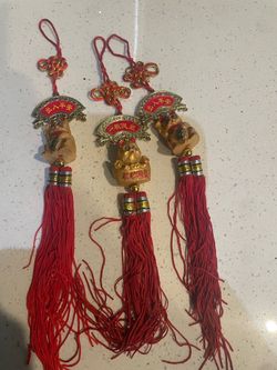 3 Feng Sui Chinese hanging ornaments