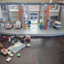 Playmobil Hopsital with Dolls and Accessories