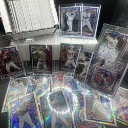 2024 Bowman Chrome Draft Lot – Auto, Refractors, Parallels + Cags & Cam Smith 🔥