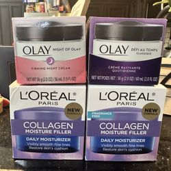 Face Moisturizers $8 Each 