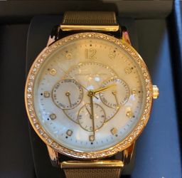 Adrienne Vittadini Ladies Gold Watch