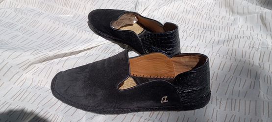 Christian Louboutin Espadon Loafers - Black (red bottom shoes)