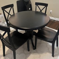 Black Dining Room Set