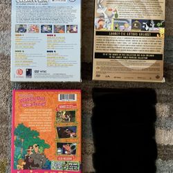 COLLECTOR DVDs — ANIMATED CARTOON TREASURES — Range $20 to $80 (Fat Albert / Looney Tunes / George Of the Jungle / Bugs Bunny)