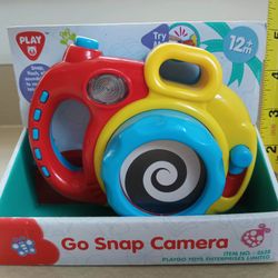 New Camera Snap & Go Toddler kids play toy. Make sound, flash lights New in box $5

Have 2 available $5 each

Ages 12 months and up

Girls Boys