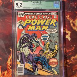 1976 Power Man #33 (🔑 1st Appearance Of Spear, CGC 9.2)