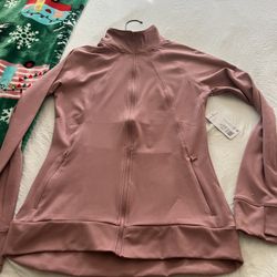 Rose Pink Workout Jacket Size XS