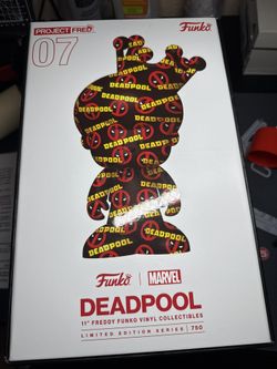 Funko Fred 07 (DeadPool) Limited edition # 322 out of 750 made 