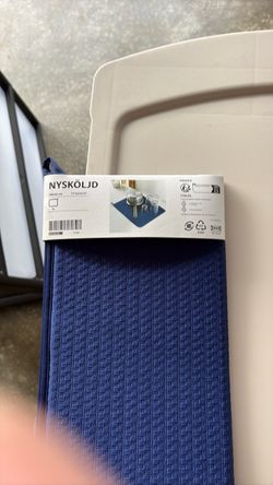 IKEA NYSKÖLJD Dish Drying Mat Blue