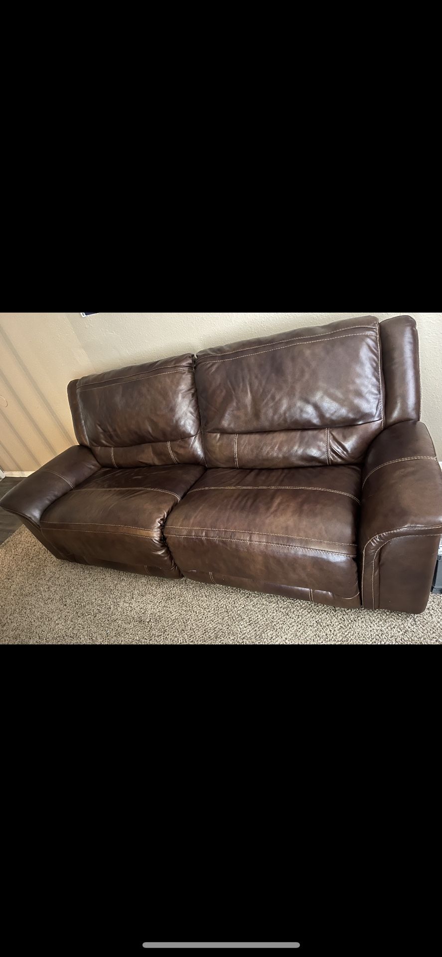 Loveseat W Recliners In Both Sides for Sale in Tyler, TX OfferUp