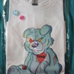 "Savage Teddy Bear"- T-shirt 