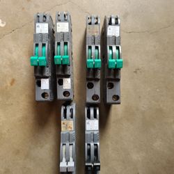 Zinsco 2 Pole Circuit Breakers