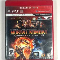 Mortal Kombat -- Komplete Edition (Sony PlayStation 3, 2012) PS3 CIB