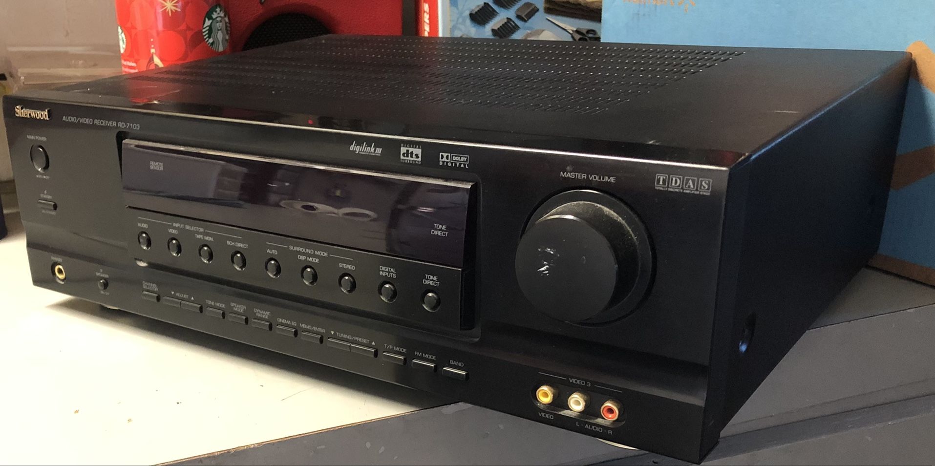 Fully Functional Sherwood RD 7103 Audio Video Receiver