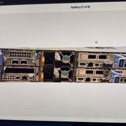 Dell power edge c6400 w/ 3x C6525 AMD EPYC 750 + Rails | 128 cores | 256GM RAM