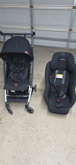 Nuna Premium Convertible car seat & gb Pockit Stroller