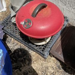 Portable Grill For 5 Dollars 