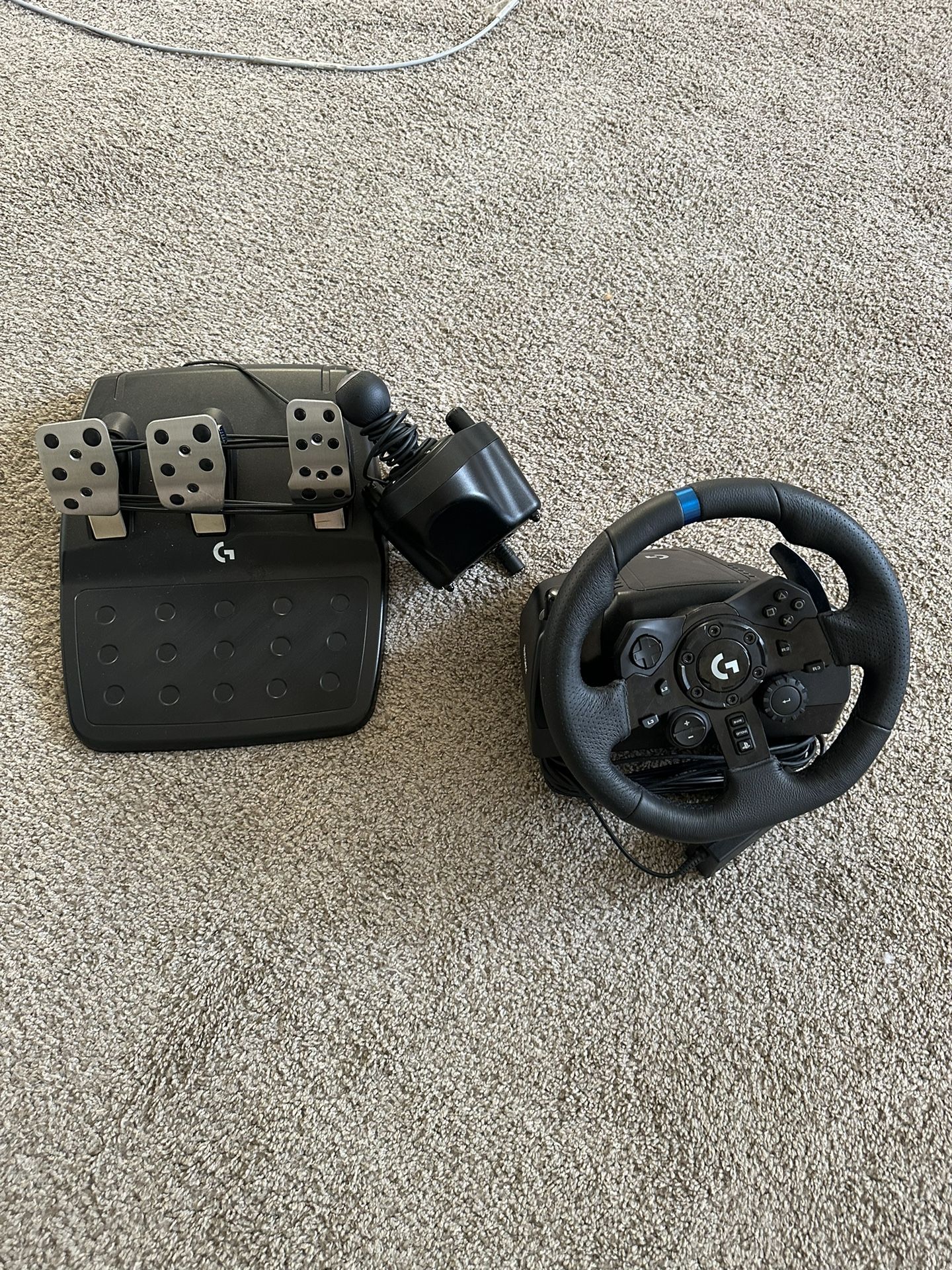 Logitech G923 Wheel, Pedal And Shifter