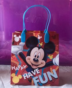 Mickey Mouse Party Favor Goodie Bags
